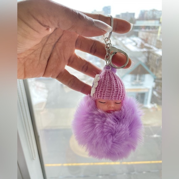 Purse Keychains - Baby Doll - Picture 2 of 3